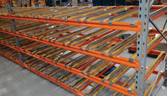 Flow Rack — sistema FIFO de armazenagem dinâmica